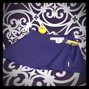 Pure Lime Tennis Skort Skirt - Navy Blue